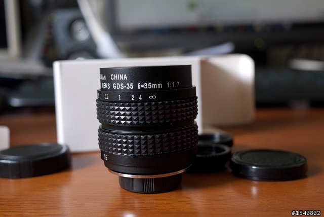 朦朧美的C-mount 35mm/f1.7 Cine lens 電影鏡頭簡易開箱
