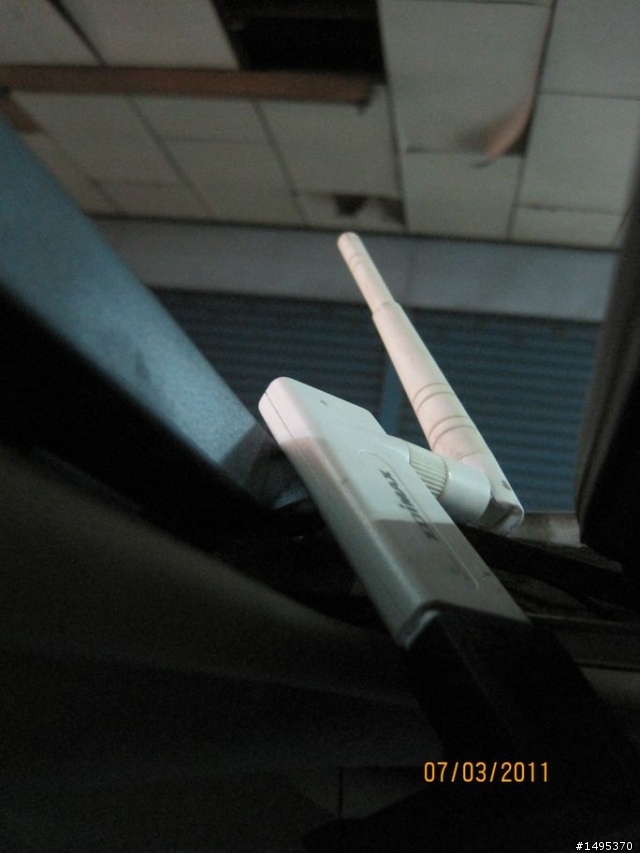 車用筆電+外接無線網卡=無敵