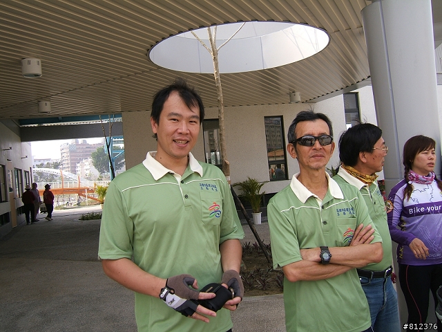 [自行車道志工]第二組右昌公園剪綵花絮.