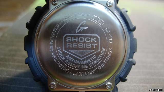 [新手開箱]G-SHOCK GA-110-1BDR