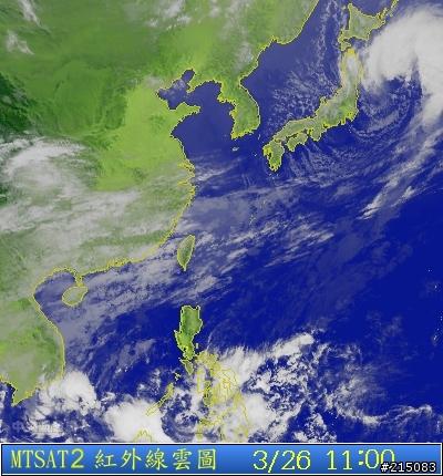 03/28更新: 日本上空有地震雲？之後強震！