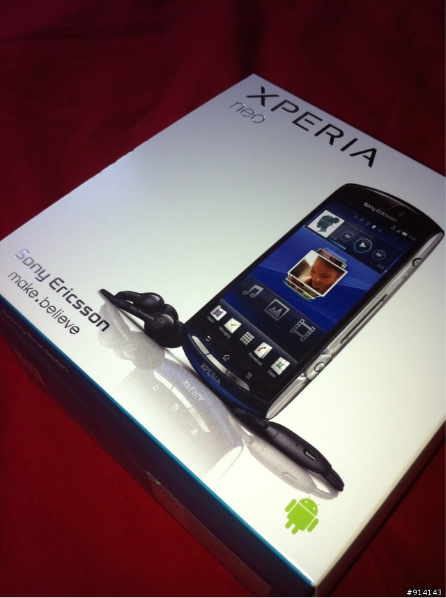 SonyEricsson XPERIA NEO藍，參上（20110405新增古意實拍照）