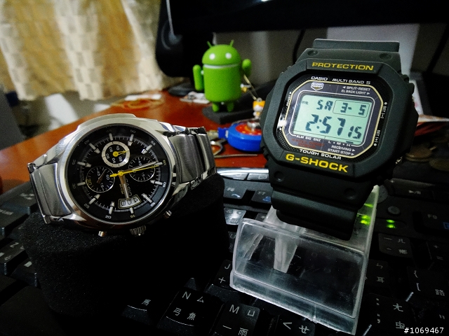 [開箱]G-SHOCK GW-M5600A 太陽能電波錶