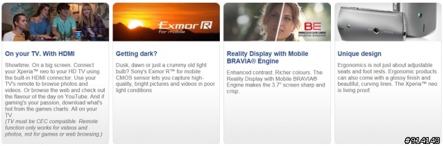 SonyEricsson XPERIA NEO藍，參上（20110405新增古意實拍照）