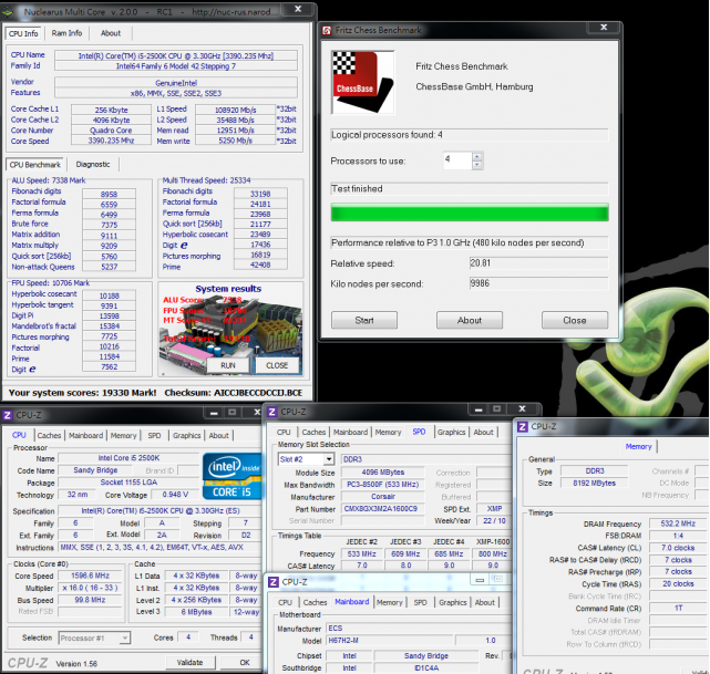 Intel新世代6系列整合型晶片組 - ECS H67H2-M深度效能剖析