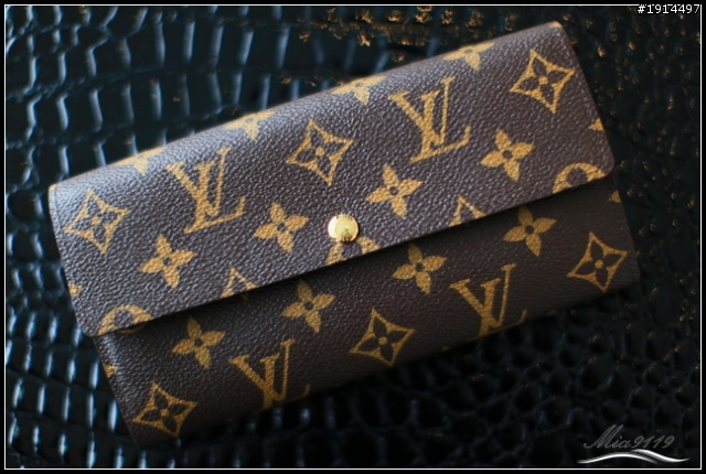 衝著交情買的 LV M60105 SARAH LEOPARD 錢包