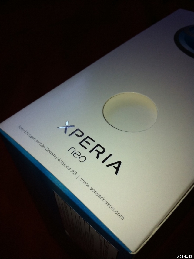 SonyEricsson XPERIA NEO藍，參上（20110405新增古意實拍照）
