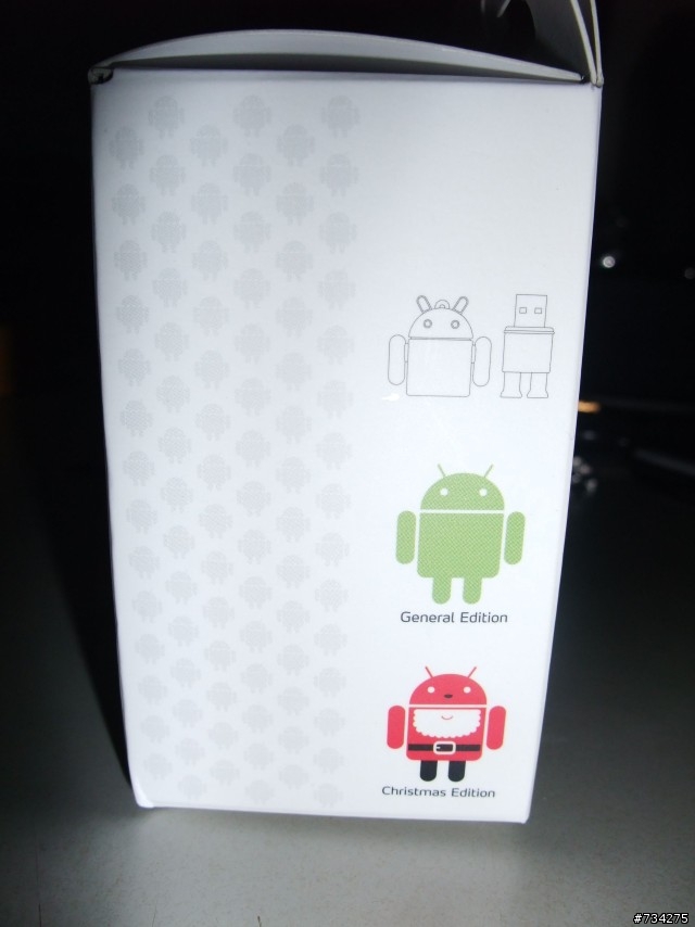 ［小驚喜］Android 薑餅人4G隨身碟 - 開箱(袋)