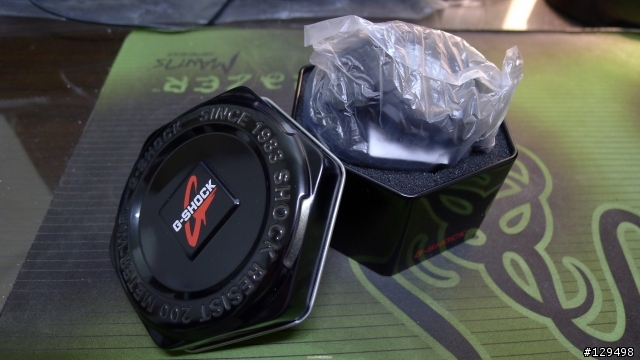 [新手開箱]G-SHOCK GA-110-1BDR