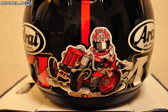 [開箱]ARAI RR5 HAGA MONZA