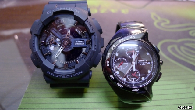 [新手開箱]G-SHOCK GA-110-1BDR