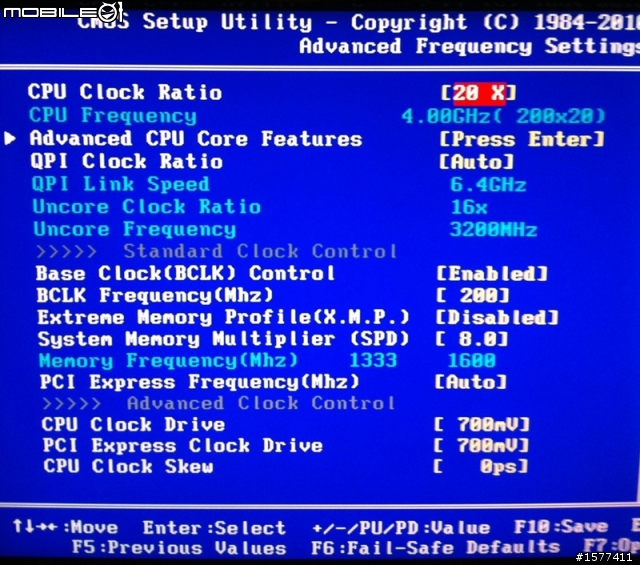 關於i5 760 P55AUD3 超頻問題