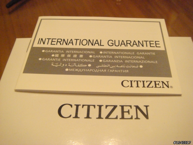 [不專業開箱] 我的第一支機械錶 "Citizen NP1000-04E"