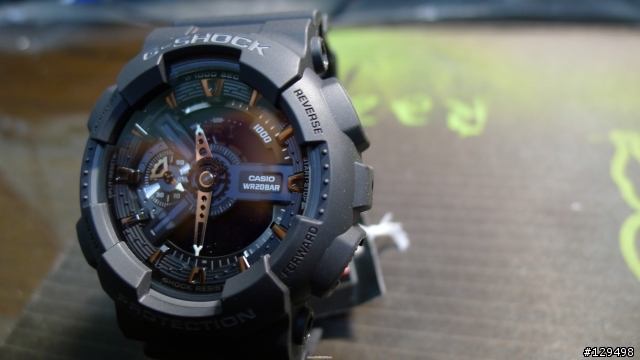[新手開箱]G-SHOCK GA-110-1BDR