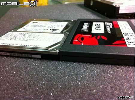 [開箱測試文]]第一次的ssd...Kingston SSDnow 100 V+ 64GB！