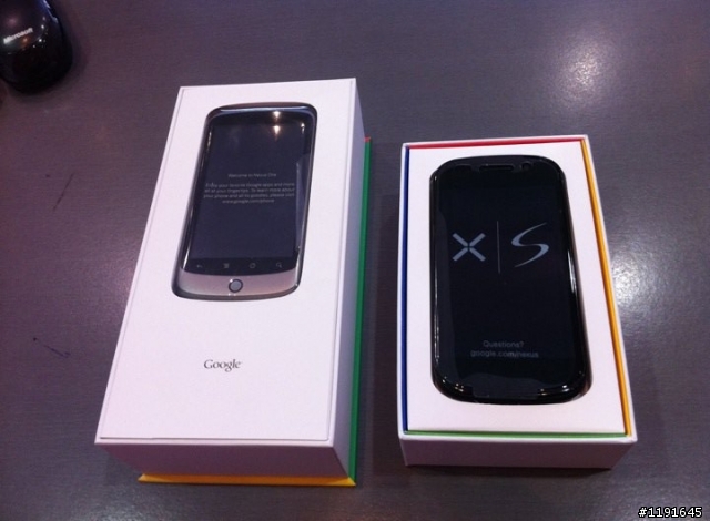 Nexus S 跟 Nexus One 雙開箱!! PK對比!! 燒滾滾!!