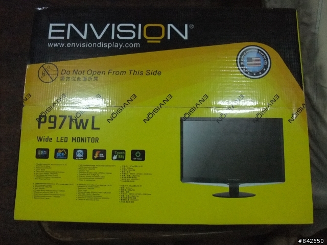 老板在發飆嗎~他賣我2000元~ENVISION P971WL開箱文