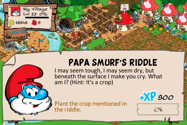 smurfs卡關了~請求協助
