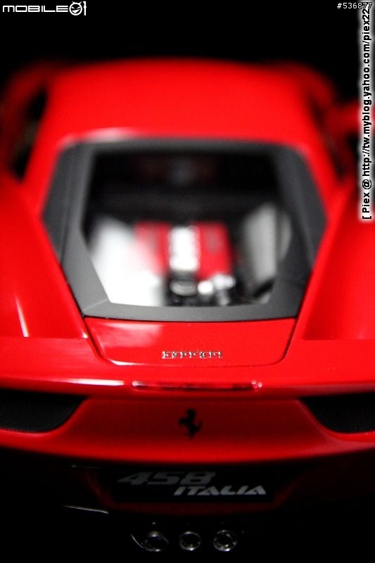 [1/18]570 hp的誘惑 - Ferrari 458 Italia