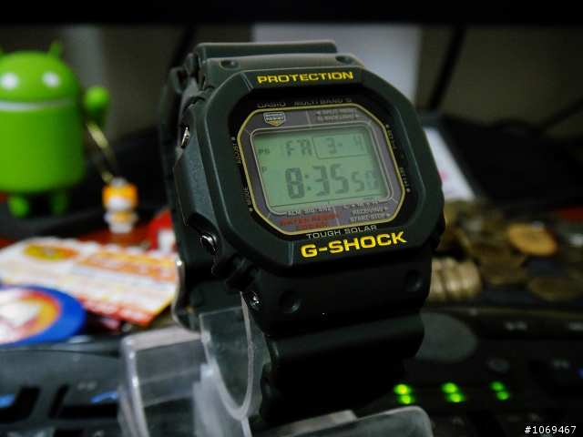 [開箱]G-SHOCK GW-M5600A 太陽能電波錶