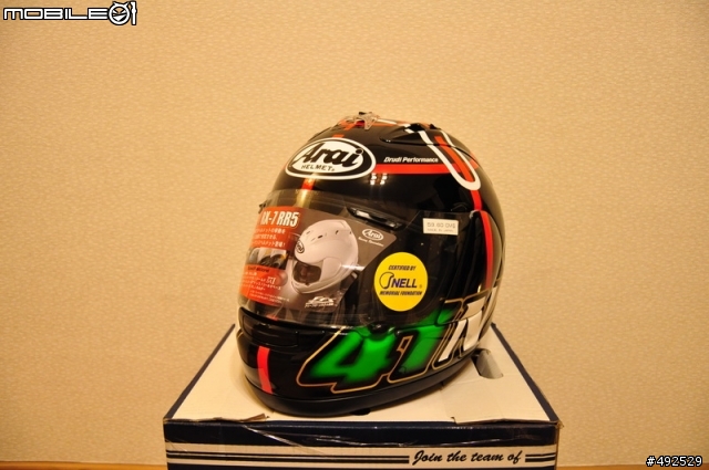 [開箱]ARAI RR5 HAGA MONZA