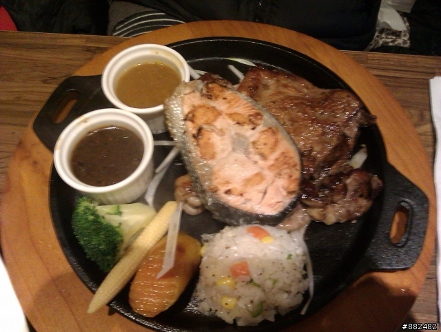 三峽--史堤克牛排(Mr.Steak)--重量級牛排!