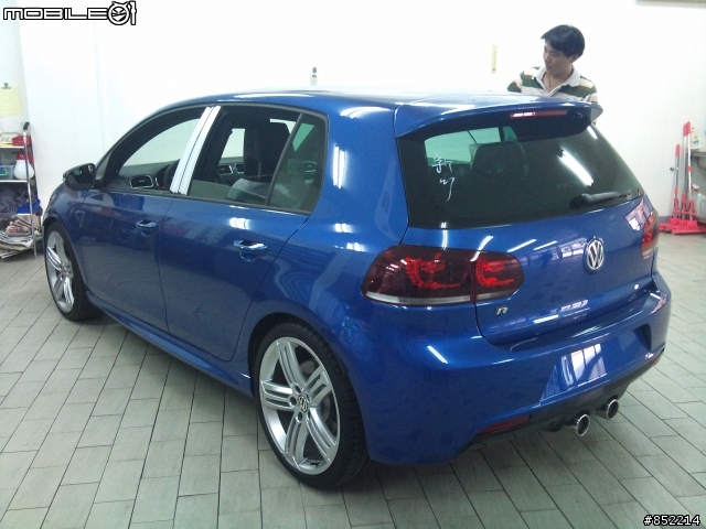 剛剛去看完了我的GOLF R (圖多) 請評分喔!