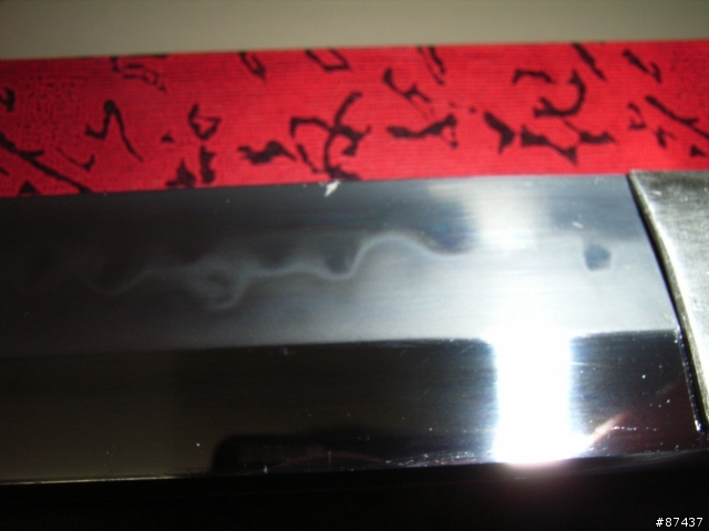 訂作自己的私人日本刀  全銀刀裝 飛燒釘子刃(made in china)