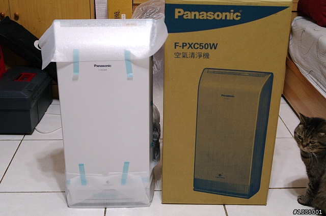 [開箱] Panasonic 國際牌 F-PXC50W 空氣清淨機 (在 #10 有補圖喔)