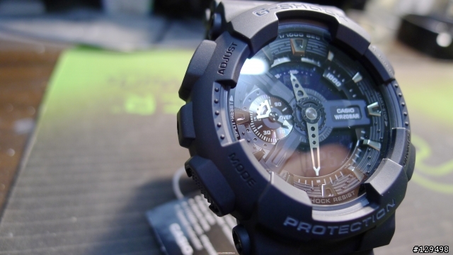 [新手開箱]G-SHOCK GA-110-1BDR