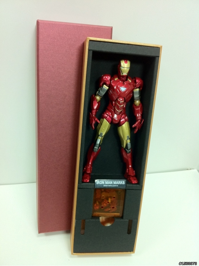海洋堂輪轉特攝系例【IRON MAN】精美小套房