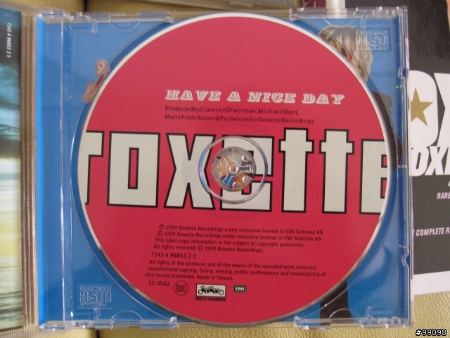 [問題] Roxette 羅克塞二重唱CD上的"潦紋" 怎麼來的