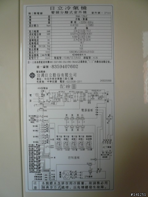 【簡易開箱】日立一對二變頻冷氣
