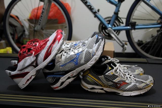 開箱文 : Mizuno Idaten GR 與 Rider14 我的路跑訓練夥伴