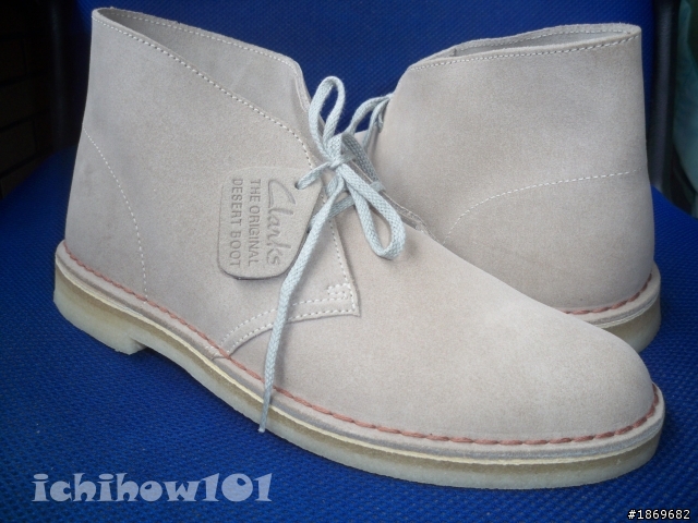 [開箱] Clarks  Boots 沙色麂皮  簡單開箱 搭配問題