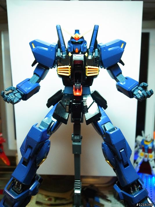 [ MG ] RX-178 MK II Titans HD版的湯口該如何處理?(補上素組圖)
