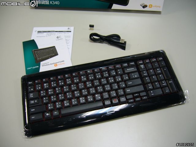 [分享] 羅技無線鍵盤 K340
