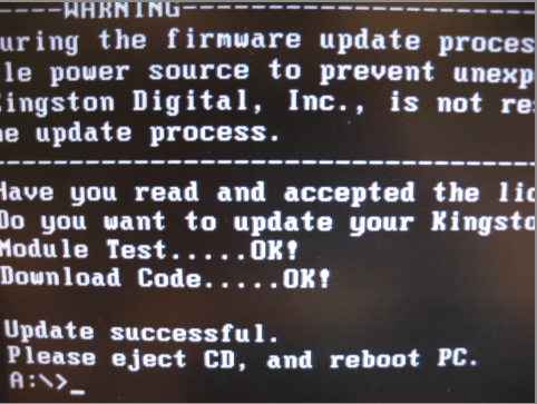 [教學] 金士頓Kingston SSDNow V100系列固態硬碟韌體更新步驟