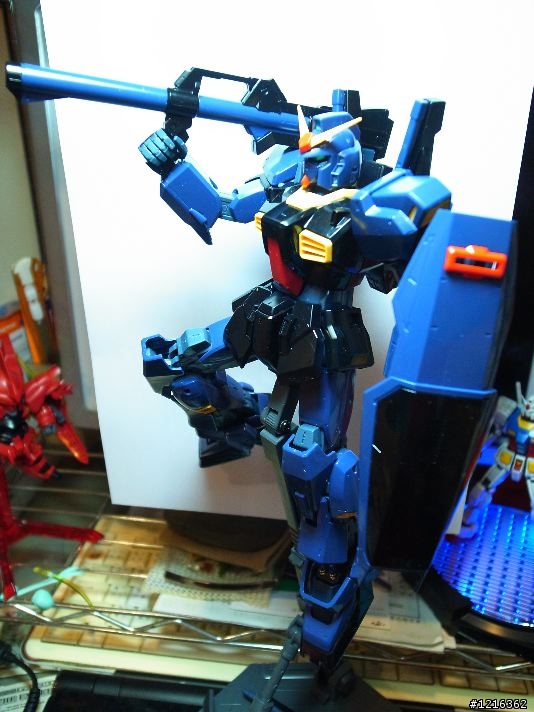 [ MG ] RX-178 MK II Titans HD版的湯口該如何處理?(補上素組圖)