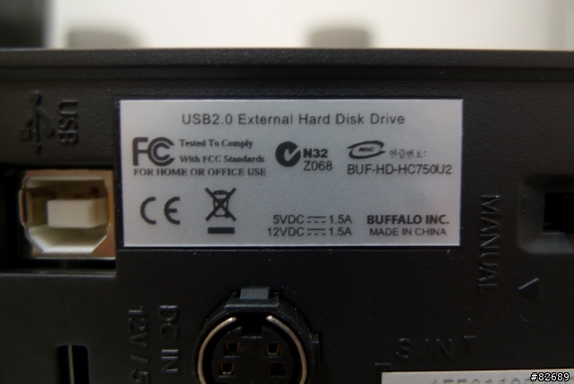 [開箱]Buffalo HD-HXU3 USB3.0外接式硬碟機