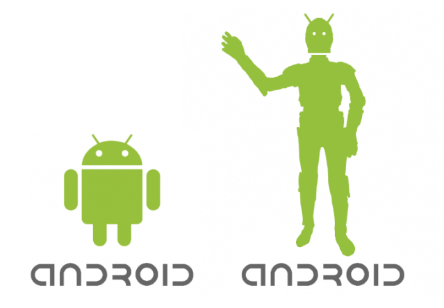 我研究了一下Android的小機器人Logo...