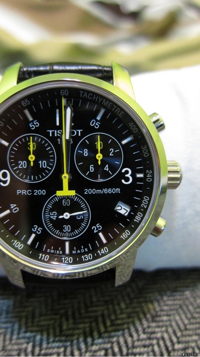 送生日禮，先小開箱！ TISSOT T-SPORT QUARTZ CHRONOGRAPH