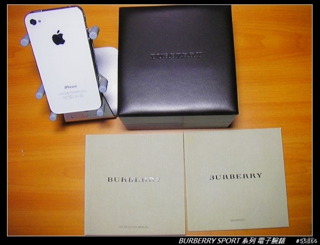 [開箱] BURBERRY SPORT系列 電子腕表酷黑