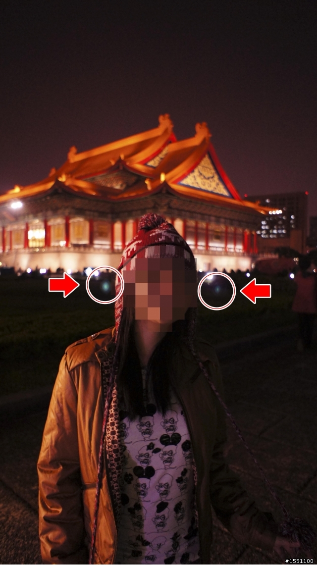 NEX-3 +定焦KIT鏡 >> 照片出現光點光斑的疑惑!!