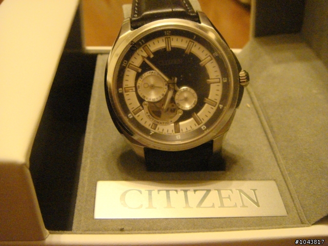 [不專業開箱] 我的第一支機械錶 "Citizen NP1000-04E"