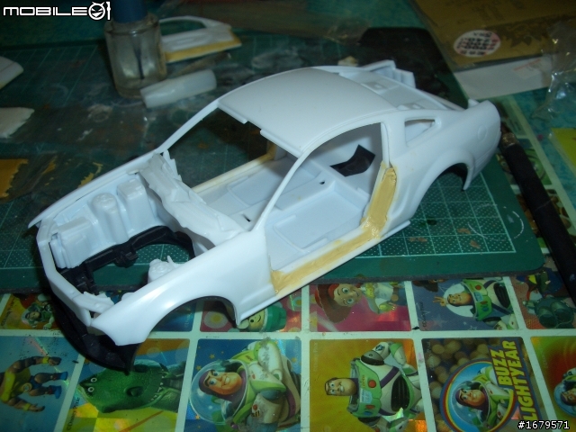 霹靂遊俠同型車 GT-500KR 公路之王 ： 眼鏡蛇KINGOF THE ROAD 1/24第一話   改造