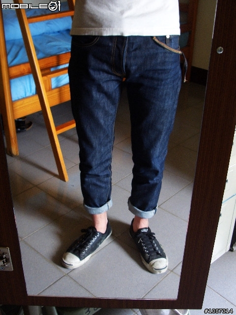 [分享]台牛S.h.owin Jeans straight s raw + 著用2 weeks + 實穿