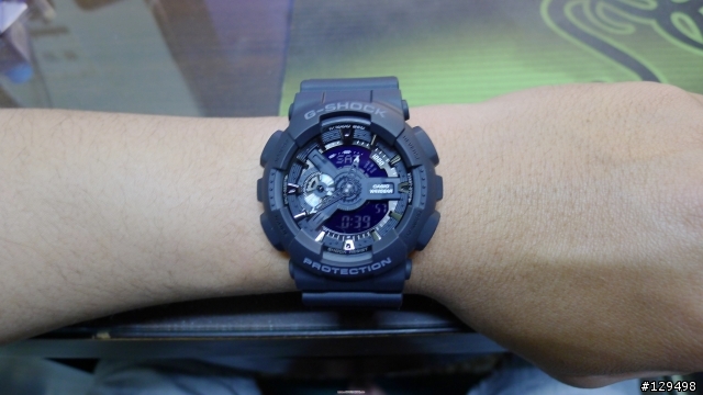 [新手開箱]G-SHOCK GA-110-1BDR