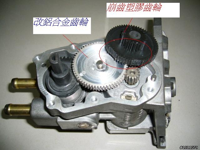 (DIY)GOLF 05年 2.0 FSI 廢氣閥門齒輪壞掉