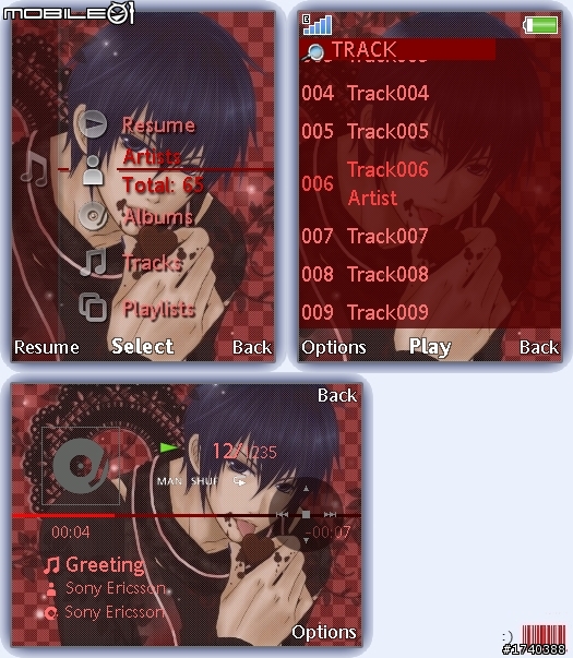◤ 240*320ャ KAITO 媚惑 ♥《 含媒體 》
